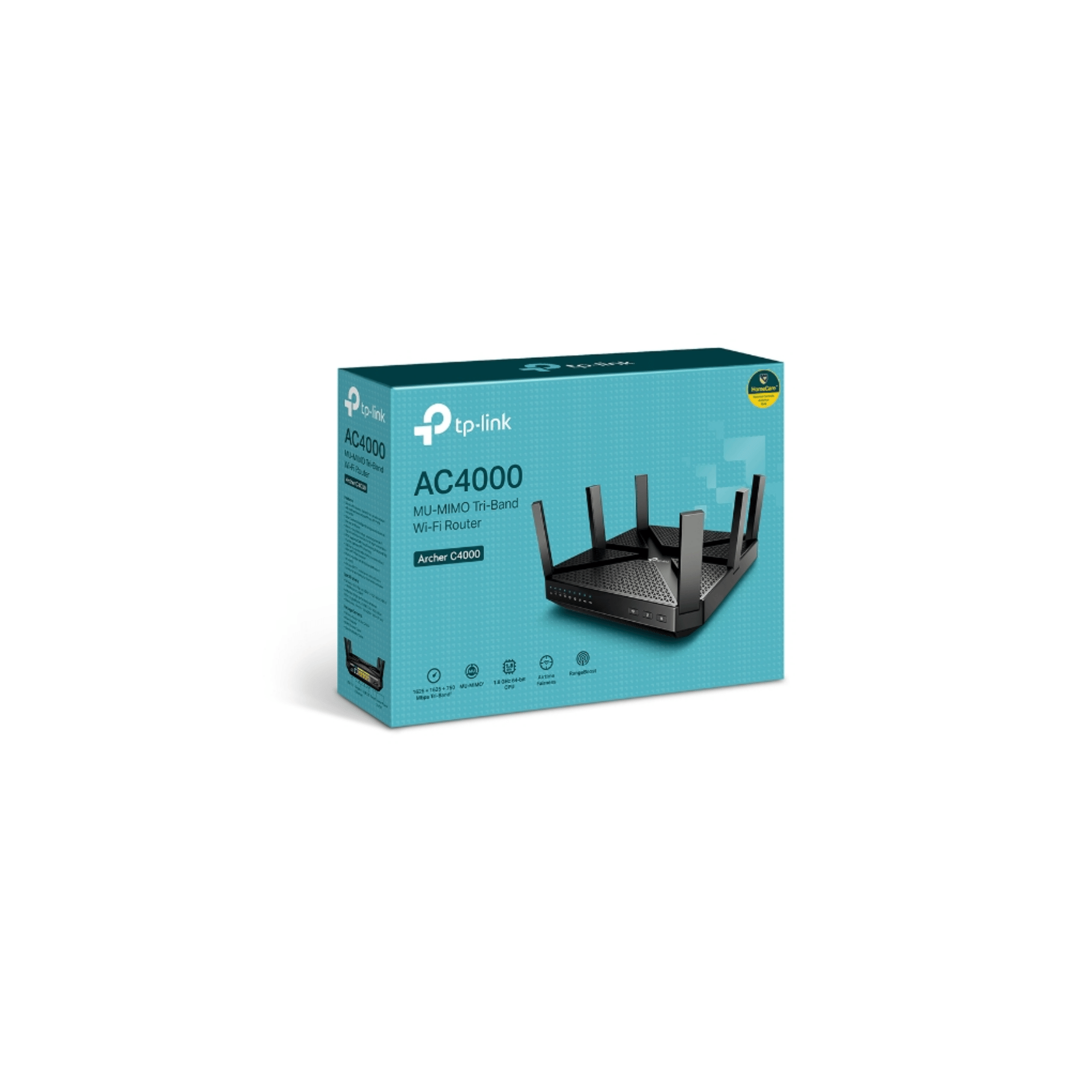 Tp-link C4000 AC4000 Archer MU-MIMO Tri-Band Wi-Fi Router Tp-link C4000 AC4000 Archer MU-MIMO Tri-Band Wi-Fi Router